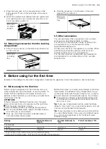 Preview for 11 page of NEFF C18FT28.0 User Manual And Installation Instructions