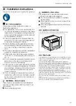 Предварительный просмотр 49 страницы NEFF C1APG64N0B User Manual And Installation Instructions