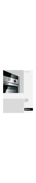 Предварительный просмотр 1 страницы NEFF C54L60N3GB Instruction Manual