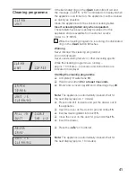 Предварительный просмотр 41 страницы NEFF C766 Series Operating Instructions Manual