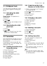 Preview for 21 page of NEFF CL4TT11 0 Series Instructions For Use Manual