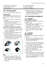 Preview for 27 page of NEFF CL4TT11 0 Series Instructions For Use Manual