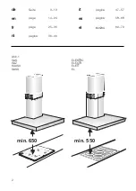 Preview for 2 page of NEFF D 96M2 Series Operating And Installation Instructions