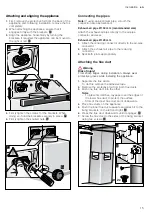 Preview for 15 page of NEFF D39GL64N0B/02 Instructions For Installation And Use Manual