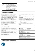 Preview for 9 page of NEFF D62 Series User Manual And Installation Instructions