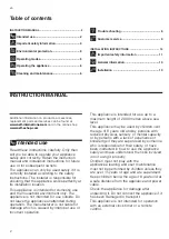 Preview for 2 page of NEFF D65IBE1S0B Instructions For Installation And Use Manual