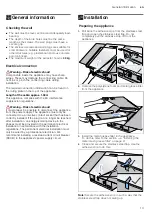 Preview for 13 page of NEFF D65IBE1S0B Instructions For Installation And Use Manual