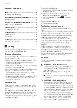 Preview for 2 page of NEFF D65IEE1S0 User Manual And Assembly Instructions