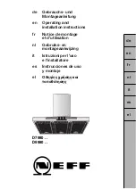 NEFF D7980 Series Operating And Installation Instructions preview