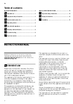 Preview for 2 page of NEFF D86ER22N0B/02 Instructions For Installation And Use Manual