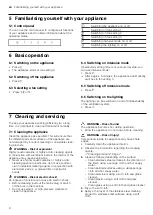 Preview for 6 page of NEFF D94 Series User Manual And Installation Instructiions