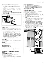 Preview for 15 page of NEFF D94ABC0N0B Instructions For Installation And Use Manual