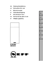 NEFF D94K55N0 Instructions For Use Manual предпросмотр