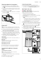 Preview for 15 page of NEFF D94QFM1N0B Instructions For Installation And Use Manual