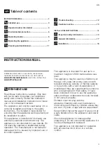 Preview for 3 page of NEFF D96BMU5N0A Instructions For Installation And Use Manual