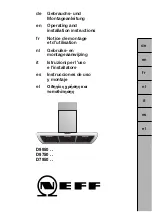 NEFF D9950 Series Operating And Installation Instructions предпросмотр