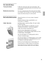 Preview for 5 page of NEFF E 3322 Series Operating And Fitting Instructions Manual