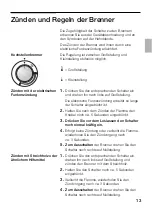 Preview for 13 page of NEFF E 3322 Series Operating And Fitting Instructions Manual