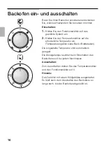 Preview for 16 page of NEFF E 3322 Series Operating And Fitting Instructions Manual