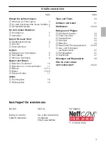 Preview for 3 page of NEFF E1461A2/01 Instructions For Use Manual