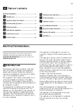 Preview for 3 page of NEFF EXTRACTOR HOOD Instructions For Installation And Use Manual