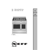 Предварительный просмотр 1 страницы NEFF F 3460 Instructions For Use Manual