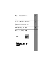 NEFF F 3470 Installation Instructions Manual предпросмотр