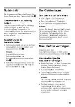 Preview for 13 page of NEFF G 8320X0 Instructions For Use Manual