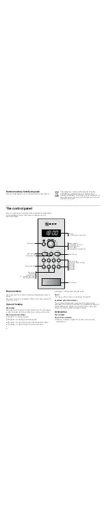 Предварительный просмотр 6 страницы NEFF H56G20N3GB Instruction Manual