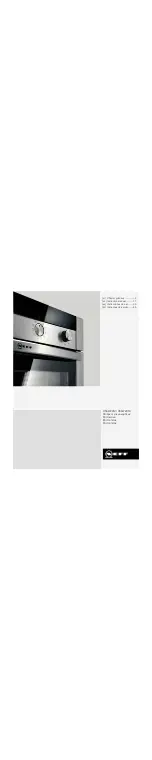 NEFF H56W20N3 Instruction Manual preview