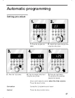 Предварительный просмотр 47 страницы NEFF H7871A2GB Operating Instructions Manual