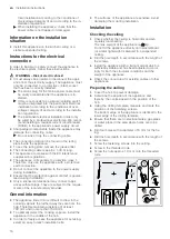 Preview for 16 page of NEFF I14RBQ8W0 User Manual And Assembly Instructions