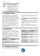 Preview for 10 page of NEFF I96BMP5N0 User Manual And Installation Instructions