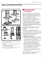 Предварительный просмотр 15 страницы NEFF I96BMV5N5B Instructions For Installation And Use Manual