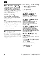 Preview for 10 page of NEFF K2134W6 Instructions For Use Manual