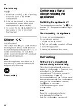 Preview for 32 page of NEFF K4336X8 Instructions For Use Manual