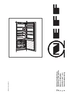 NEFF K5764X0GB Operating Instructions Manual preview