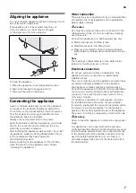 Preview for 7 page of NEFF K59 D Series Installation Instructions And Instructions For Use