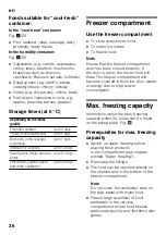 Preview for 36 page of NEFF K8345X0 Instructions For Use Manual