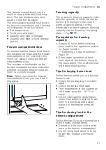 Preview for 21 page of NEFF KI882 Series User Manual