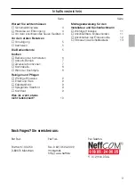 Preview for 3 page of NEFF L 1640 Series Operating And Fitting Instructions Manual