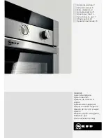 NEFF N8642X3 Instruction Manual preview