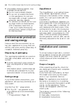 Preview for 12 page of NEFF S153HCX02G User Manual