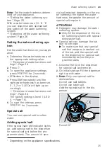 Preview for 25 page of NEFF S153HCX02G User Manual