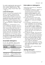 Preview for 27 page of NEFF S153ITX05E User Manual