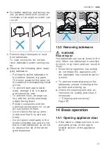 Предварительный просмотр 31 страницы NEFF S185HCX01A User Manual