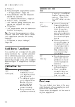 Preview for 20 page of NEFF S275ECX12E Information For Use