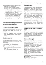 Preview for 11 page of NEFF S275HAX29E Information For Use