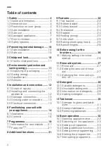 Preview for 2 page of NEFF S287HDX01A User Manual