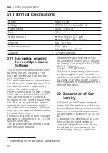 Preview for 60 page of NEFF S287HDX01A User Manual